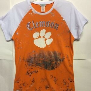 Clemson Tigers P Michael TShirt Orange NEW